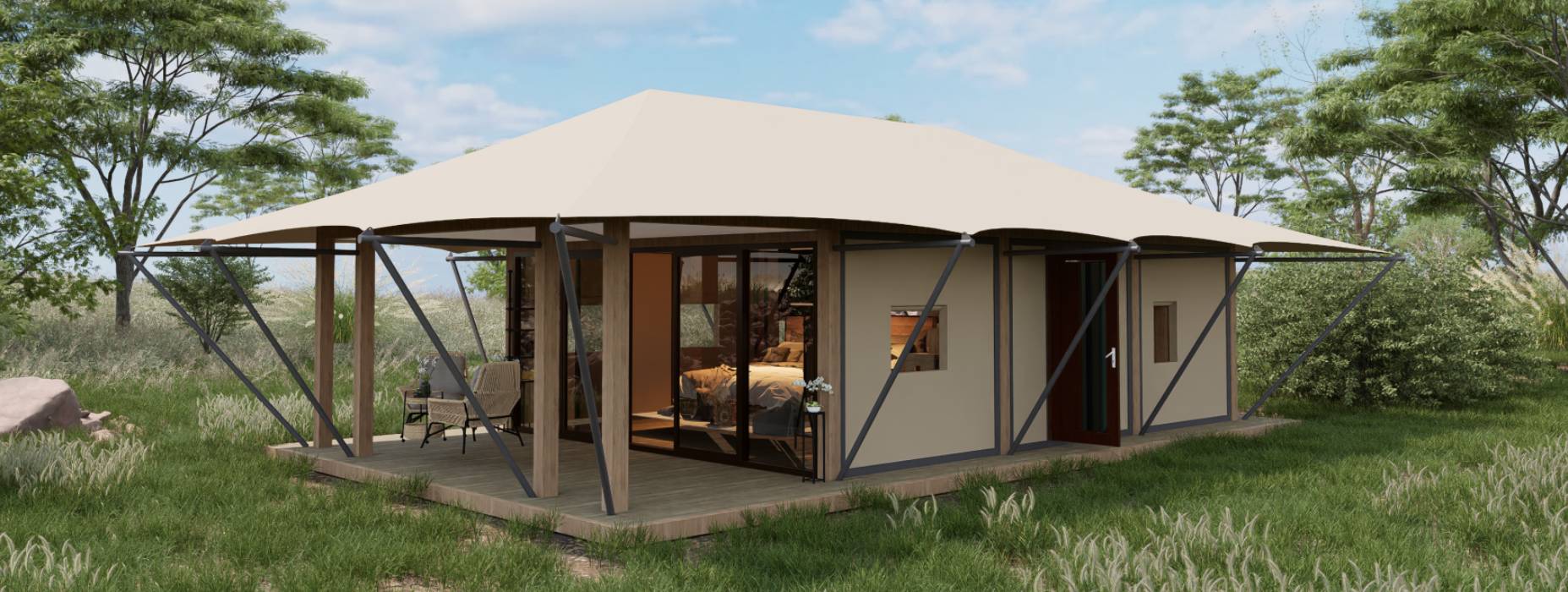 四子王旗户外酒店帐篷厂家